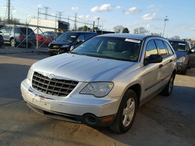 2A8GM48L87R129153 - 2007 CHRYSLER PACIFICA SILVER photo 2