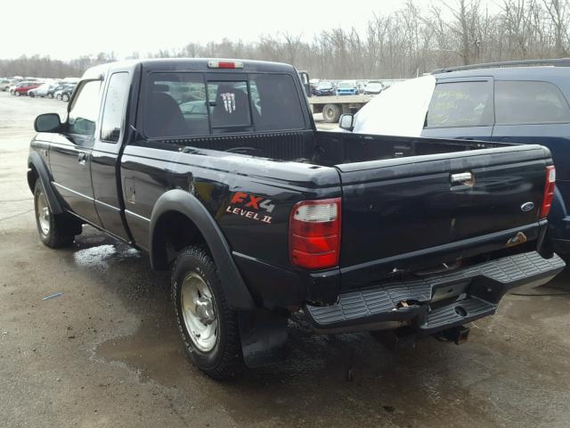 1FTZR45E53TA09370 - 2003 FORD RANGER SUP BLACK photo 3