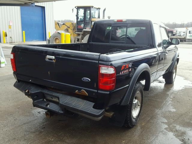 1FTZR45E53TA09370 - 2003 FORD RANGER SUP BLACK photo 4