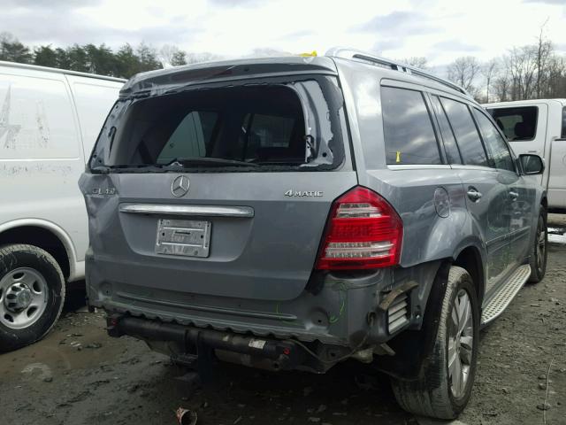 4JGBF7BE4AA568588 - 2010 MERCEDES-BENZ GL 450 4MA SILVER photo 4