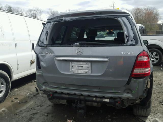 4JGBF7BE4AA568588 - 2010 MERCEDES-BENZ GL 450 4MA SILVER photo 9