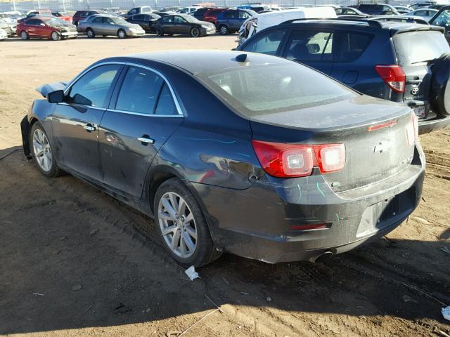 1G11H5SL4EF200863 - 2014 CHEVROLET MALIBU LTZ 灰色 照片 3