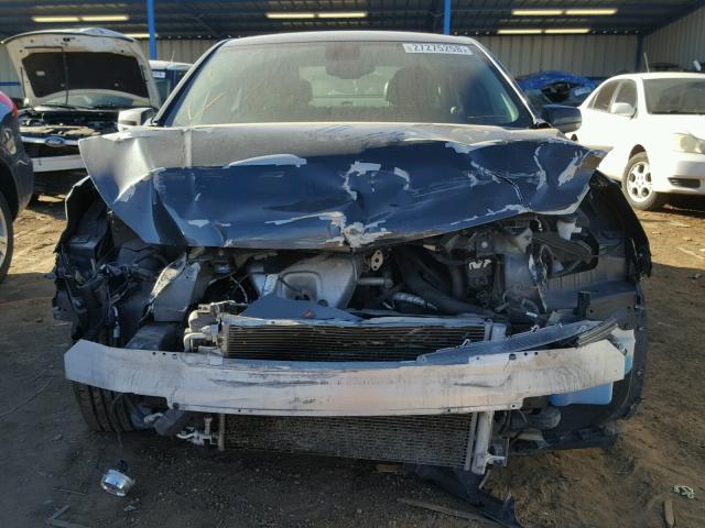 1G11H5SL4EF200863 - 2014 CHEVROLET MALIBU LTZ 灰色 照片 9