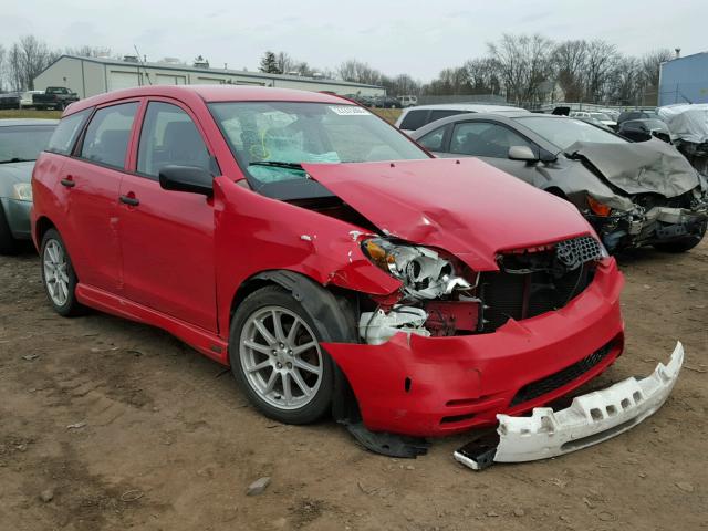 2T1KR32E83C122088 - 2003 TOYOTA COROLLA MA RED photo 1