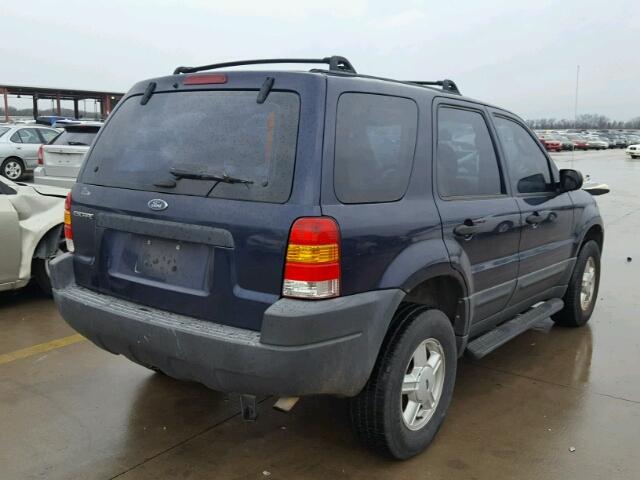 1FMYU02193KD48851 - 2003 FORD ESCAPE XLS BLUE photo 4