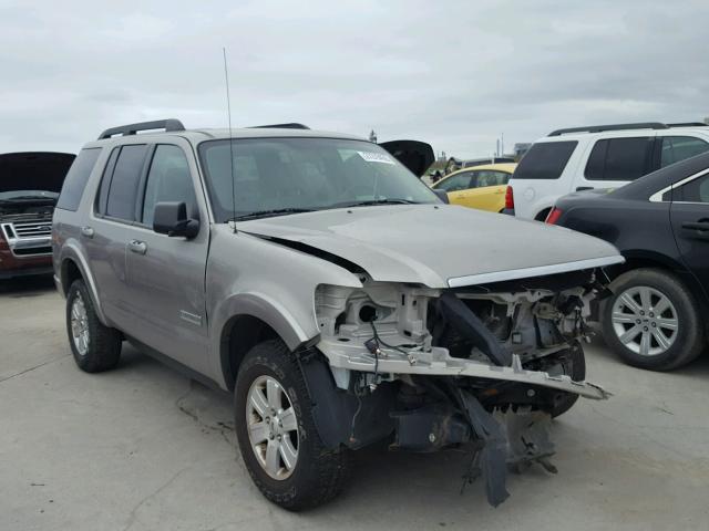 1FMEU63E08UA16994 - 2008 FORD EXPLORER X SILVER photo 1