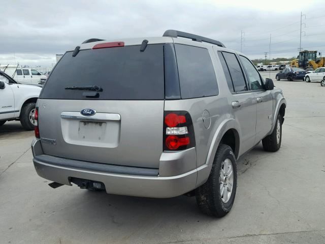 1FMEU63E08UA16994 - 2008 FORD EXPLORER X SILVER photo 4