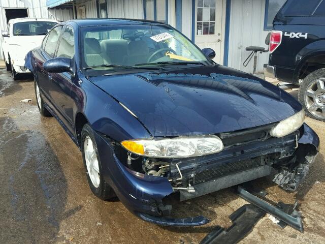 1G3NL52E11C156065 - 2001 OLDSMOBILE ALERO GL BLUE photo 1