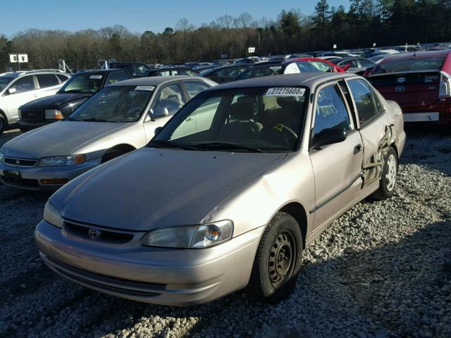 1NXBR12E9XZ234715 - 1999 TOYOTA COROLLA VE GOLD photo 2