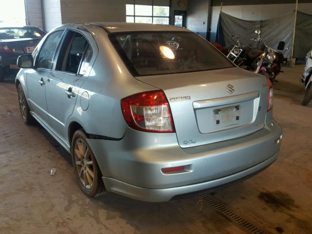 JS2YC414696201243 - 2009 SUZUKI SX4 SPORT BLUE photo 3