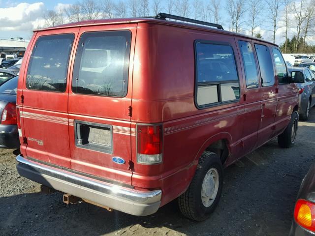 1FDEE14N9THA76059 - 1996 FORD ECONOLINE RED photo 4