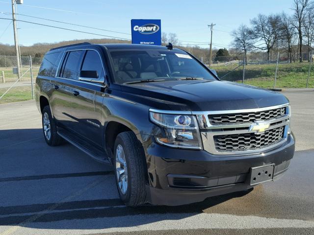 1GNSCHKC6GR406027 - 2016 CHEVROLET SUBURBAN C BLACK photo 1