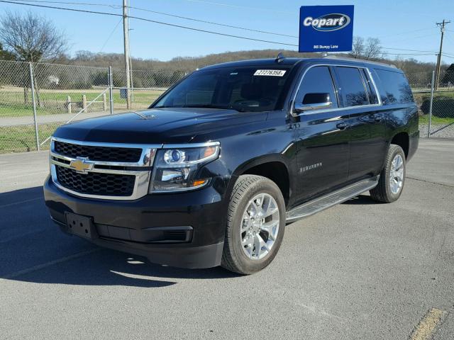 1GNSCHKC6GR406027 - 2016 CHEVROLET SUBURBAN C BLACK photo 2