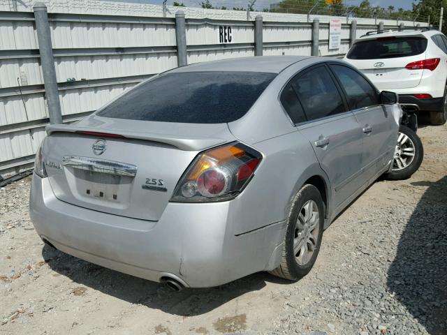 1N4AL2AP4BN515940 - 2011 NISSAN ALTIMA BAS SILVER photo 4