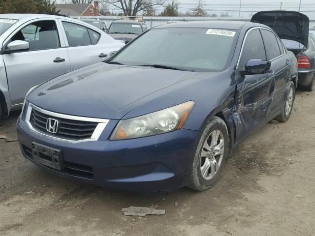 1HGCP26469A020454 - 2009 HONDA ACCORD LXP BLUE photo 2