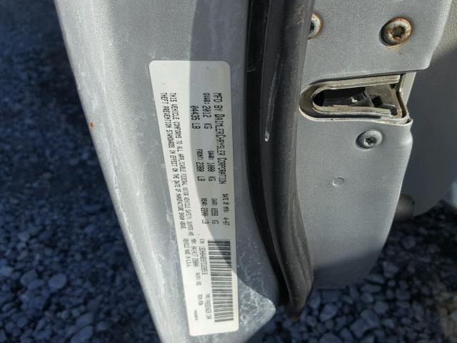 1B3HB48B97D328516 - 2007 DODGE CALIBER SX SILVER photo 10