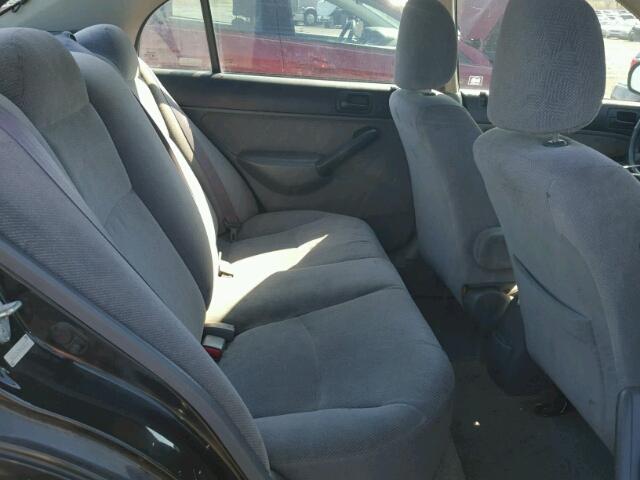 2HGES26781H529517 - 2001 HONDA CIVIC EX შავი ფოტო 6