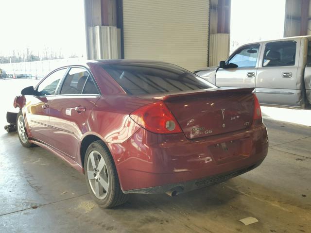 1G2ZA5EN8A4140849 - 2010 PONTIAC G6 BURGUNDY photo 3