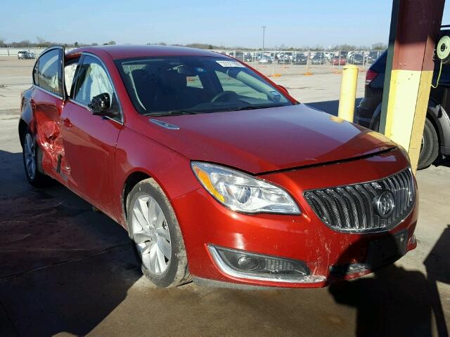 2G4GK5EX2F9199767 - 2015 BUICK REGAL RED photo 1
