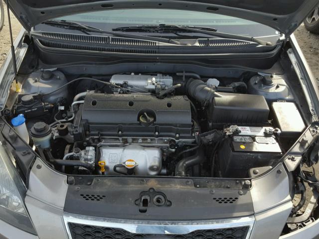 KNADH4A38A6600898 - 2010 KIA RIO LX Գրաֆիտ լուսանկար 7