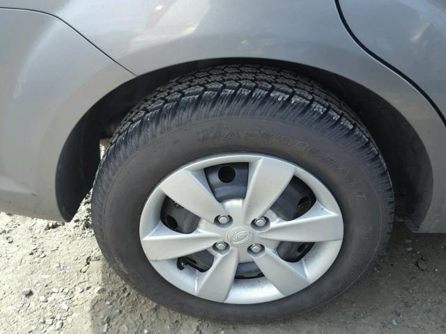 KNADH4A38A6600898 - 2010 KIA RIO LX Գրաֆիտ լուսանկար 9