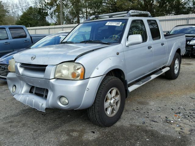 1N6ED29X53C418284 - 2003 NISSAN FRONTIER C SILVER photo 2
