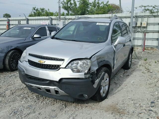 3GNAL2EK0DS601299 - 2013 CHEVROLET CAPTIVA LS GRAY photo 2