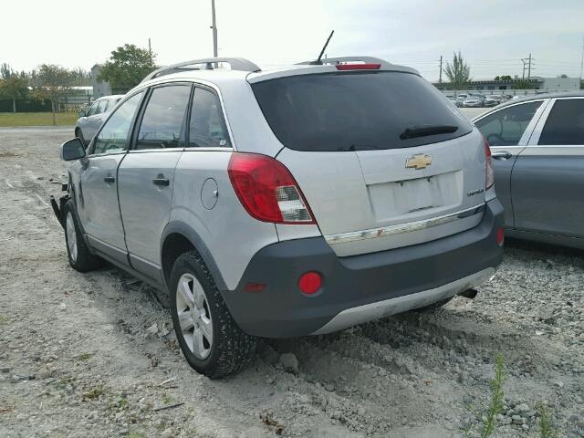 3GNAL2EK0DS601299 - 2013 CHEVROLET CAPTIVA LS GRAY photo 3