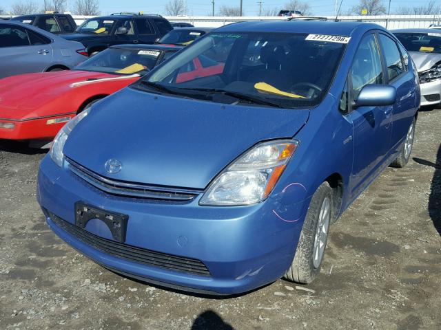 JTDKB20U377597132 - 2007 TOYOTA PRIUS BLUE photo 2