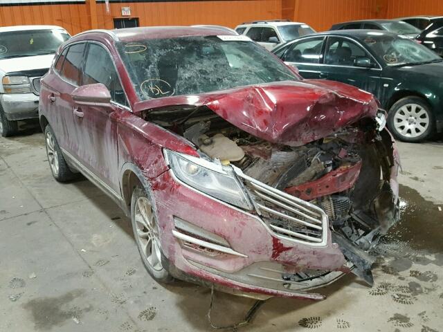 5LMCJ2A99FUJ03964 - 2015 LINCOLN MKC RED photo 1