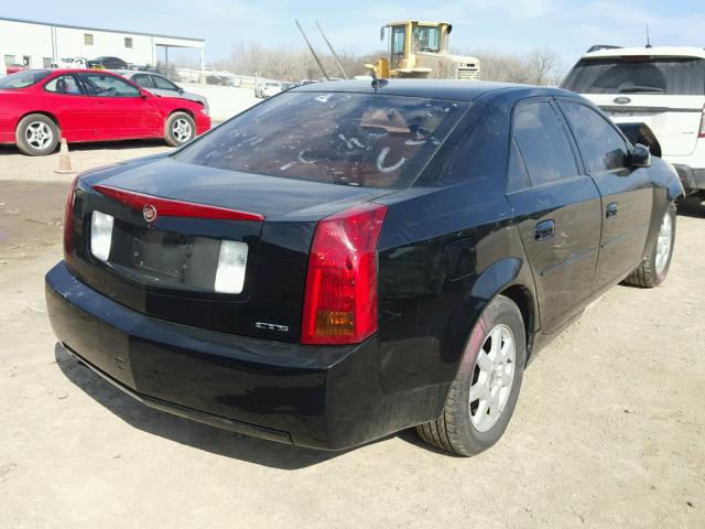 1G6DM56TX50213164 - 2005 CADILLAC CTS BLACK photo 4