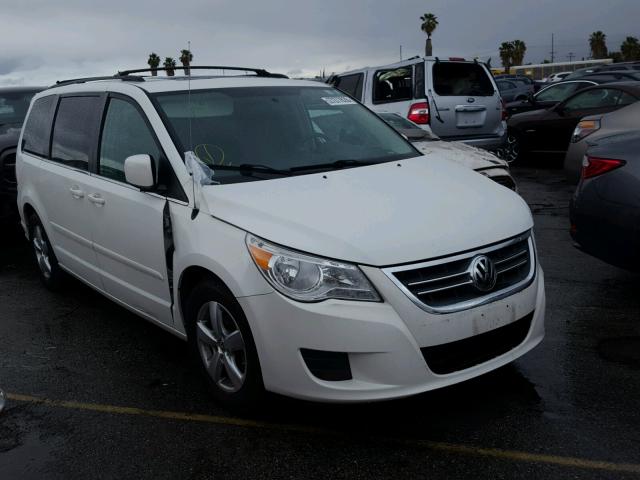 2V8HW34169R582554 - 2009 VOLKSWAGEN ROUTAN SE WHITE photo 1