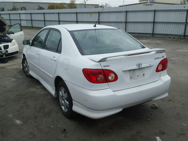 1NXBR32EX5Z541917 - 2005 TOYOTA COROLLA CE WHITE photo 3