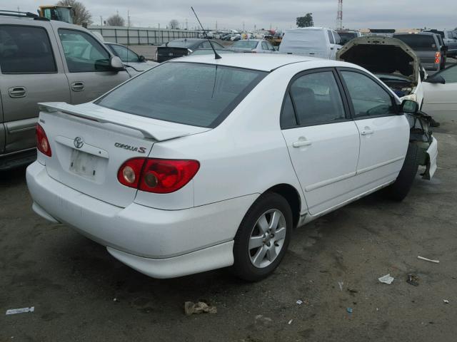 1NXBR32EX5Z541917 - 2005 TOYOTA COROLLA CE WHITE photo 4