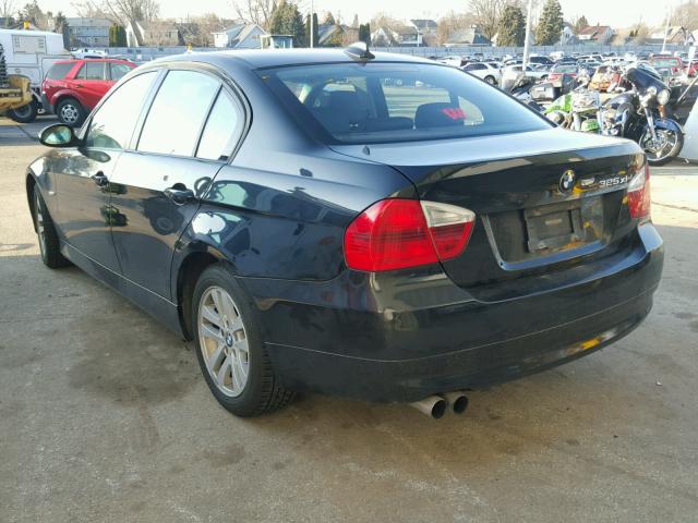 WBAVD13556KV01595 - 2006 BMW 325 XI BLACK photo 3