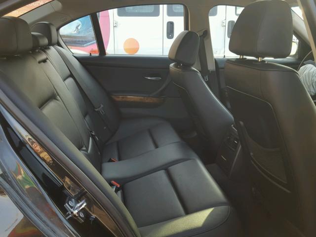 WBAVD13556KV01595 - 2006 BMW 325 XI BLACK photo 6
