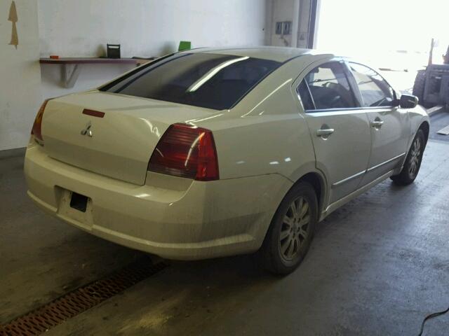 4A3AB36F66E037526 - 2006 MITSUBISHI GALANT ES WHITE photo 4