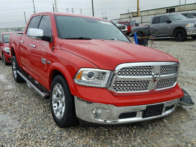 1C6RR6NT9ES319967 - 2014 RAM 1500 LARAM RED photo 1