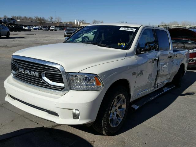 1C6RR7WTXHS626251 - 2017 RAM 1500 LONGH WHITE photo 2