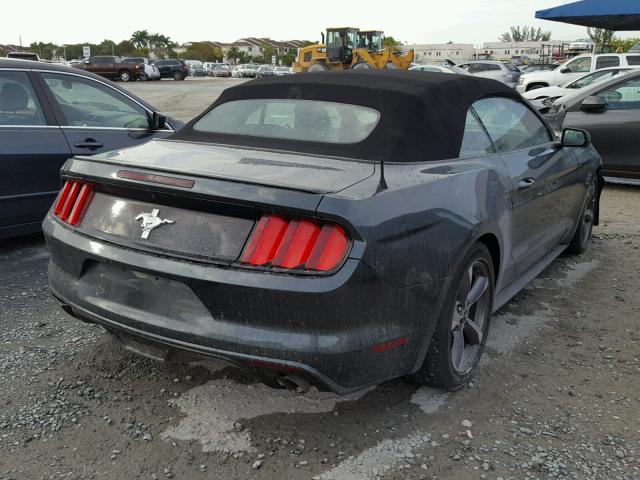1FATP8EM1G5216221 - 2016 FORD MUSTANG GRAY photo 4