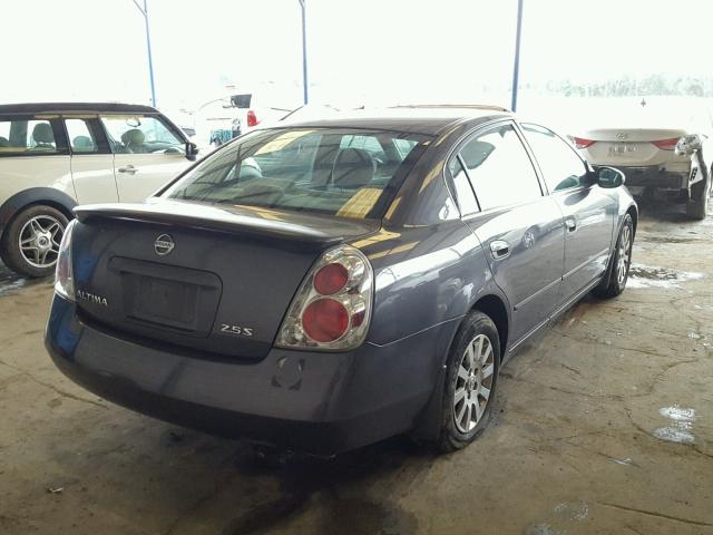 1N4AL11E25C301070 - 2005 NISSAN ALTIMA S GRAY photo 4