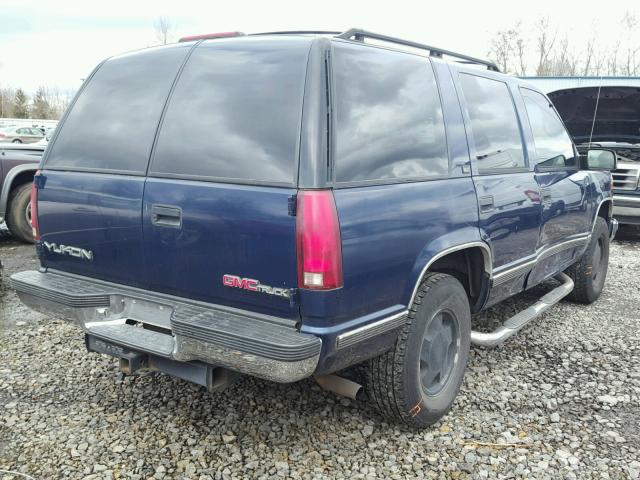 1GKEK13K0SJ759929 - 1995 GMC YUKON BLUE photo 4