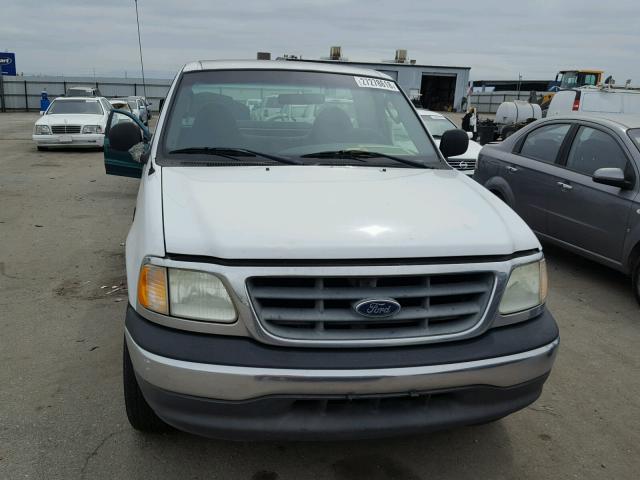 2FTRF17W43CA54095 - 2003 FORD F150 WHITE photo 9