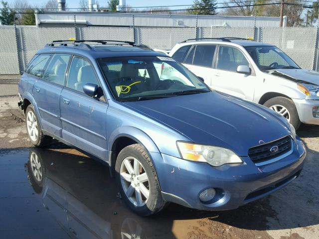 4S4BP62C377336348 - 2007 SUBARU LEGACY OUT BLUE photo 1