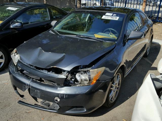 JTKDE167380260281 - 2008 SCION TC BLACK photo 2