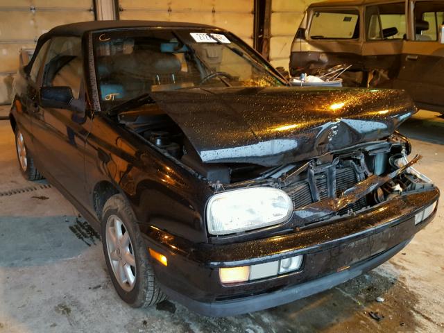 3VWBB81E7XM801430 - 1999 VOLKSWAGEN CABRIO GLS BLACK photo 1