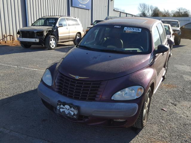 3C8FY68B92T300085 - 2002 CHRYSLER PT CRUISER PURPLE photo 2