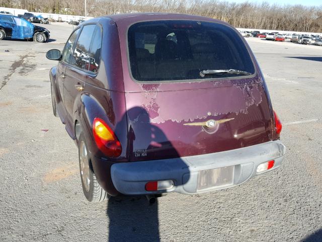 3C8FY68B92T300085 - 2002 CHRYSLER PT CRUISER PURPLE photo 3