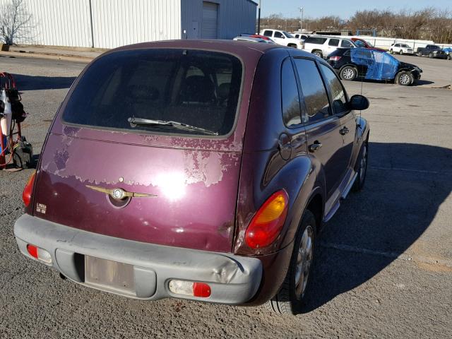 3C8FY68B92T300085 - 2002 CHRYSLER PT CRUISER PURPLE photo 4