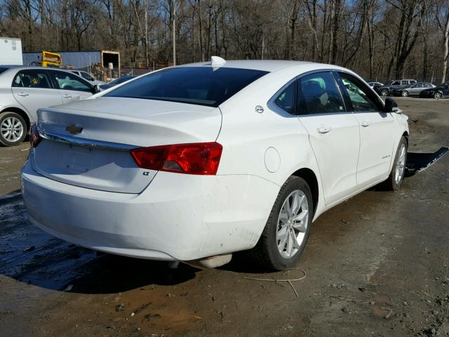 2G1105S30J9125363 - 2018 CHEVROLET IMPALA LT WHITE photo 4